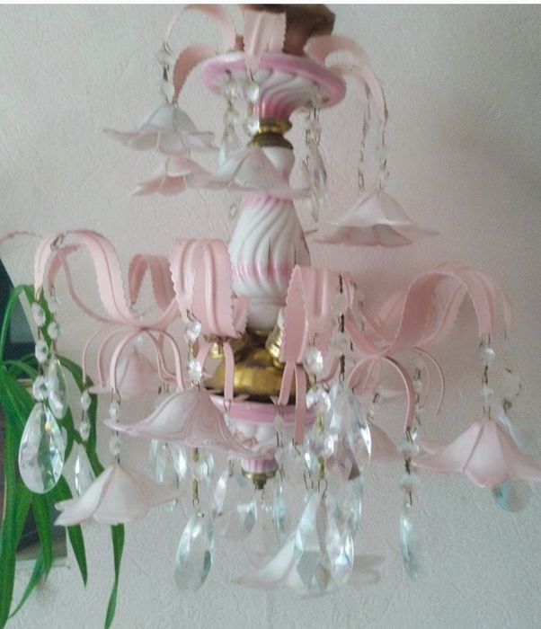 Люстра кришталева