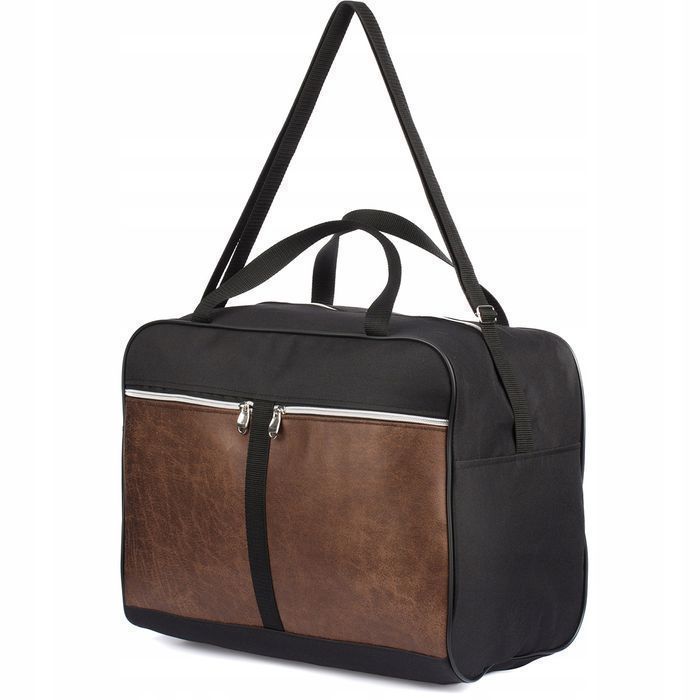 Torba podróżna samolotowa i kosmetyczka zestaw dwóch toreb fitness