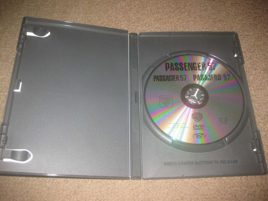 DVD "Passageiro 57" com Wesley Snipes/Raro!