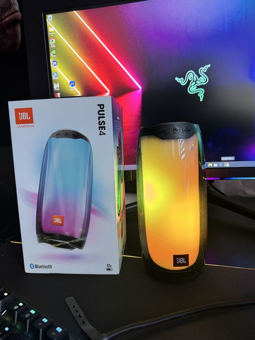 Колонка JBL Pulse 4 Black