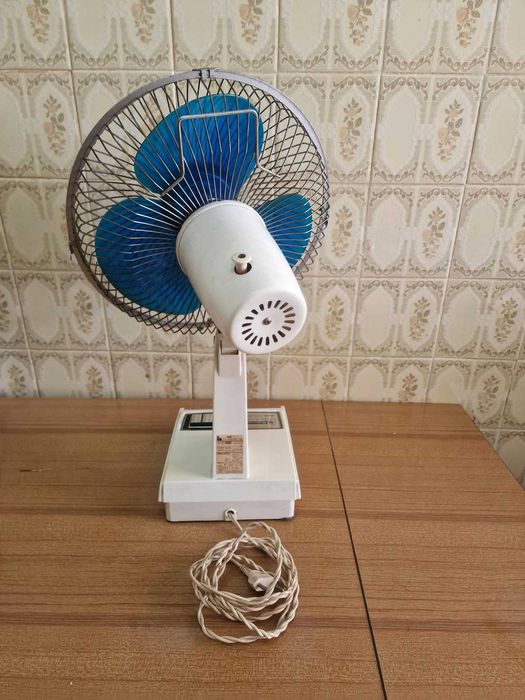 Ventoinha vintage National Sleepy Breeze – Made in Japan, anos 70/80, a funcionar