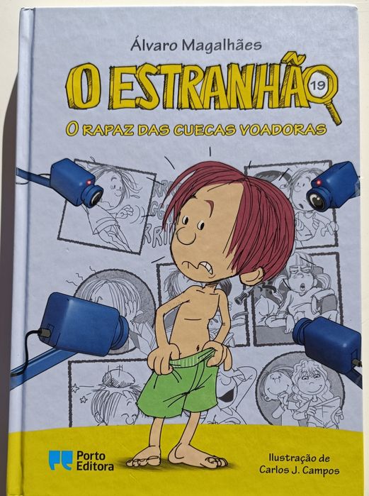 Livros: O Estranhão n.° 4, 5, 19" e "Os Cinco"