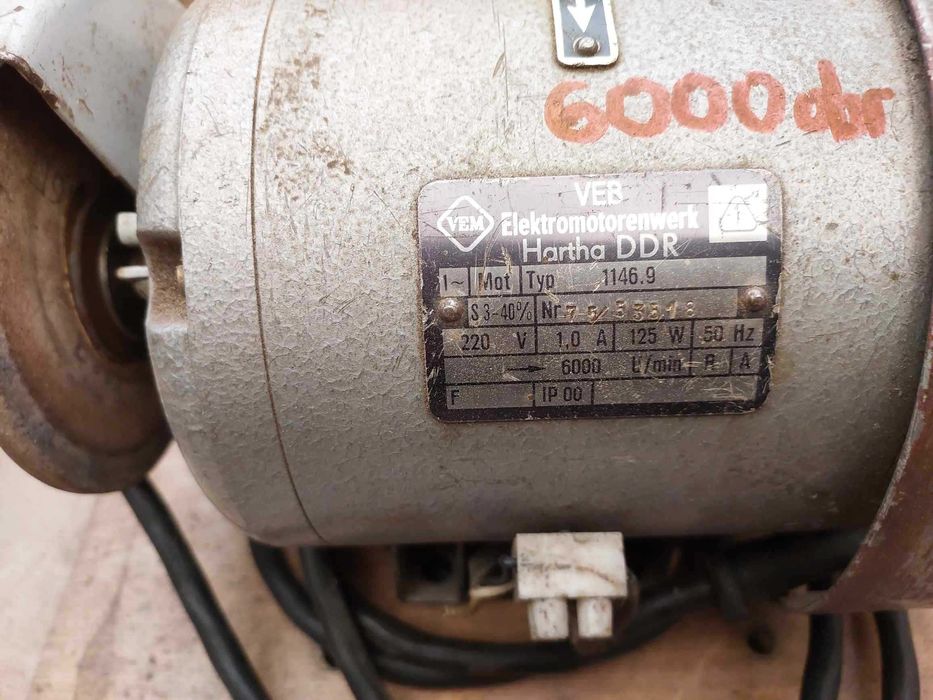 Szlifierka stołowa 230V średnica tarczy 125 mm