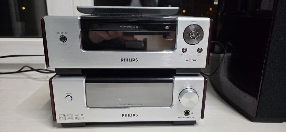 Музыкальный центр Philips micro theatre mcd 908