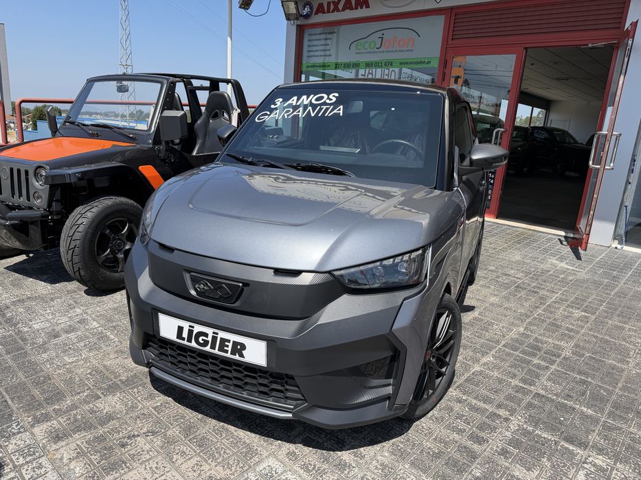 Ligier JS 50 Ultimate (Cinza) – O Futuro da Mobilidade Urbana Totalmente Novo!