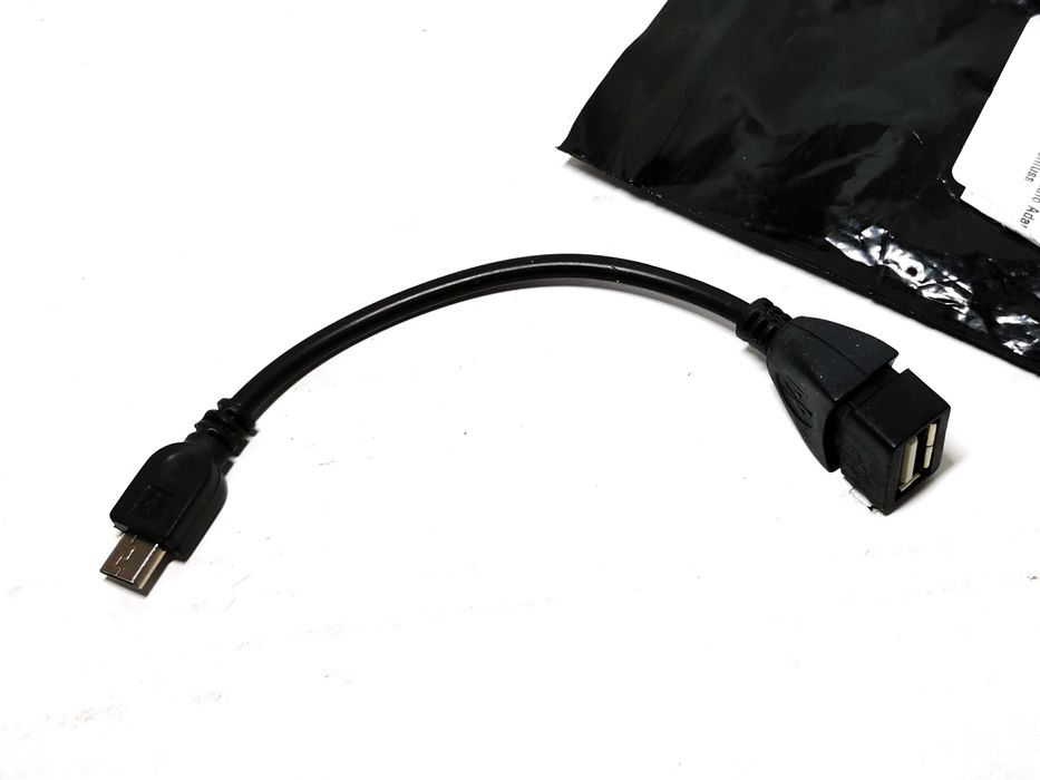 Kabel Przejściówka Adapter OTG micro USB na USB-A Female Żeński