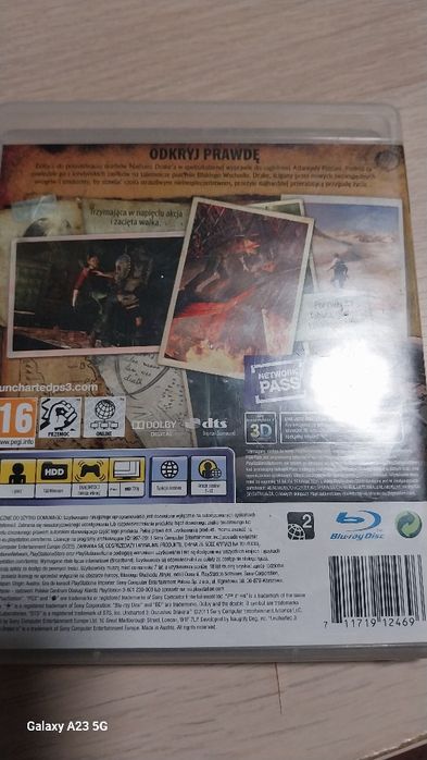 Sprzedam grę Uncharted3 na ps3