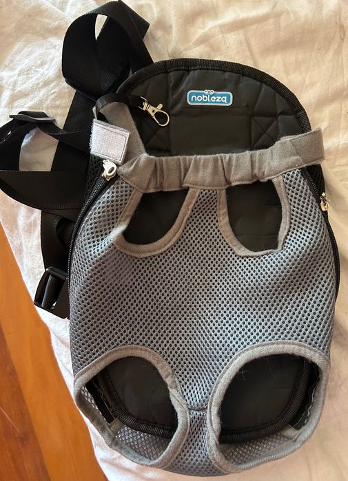 Mochila transportadora para animais