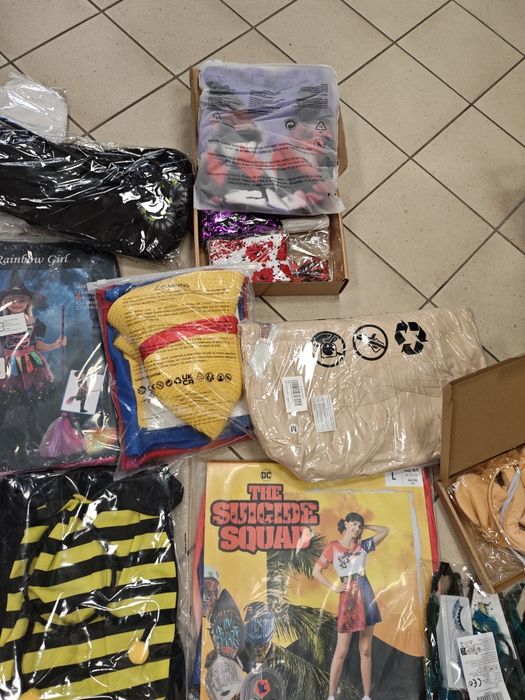 Box nowych strojów karnawałowych mix pakiet karnawałowy