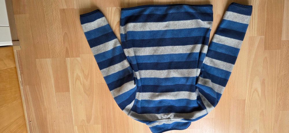 Bluza polarowa chłopięca rozpinana134cm