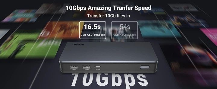 ‼️-58%‼️Док-станція UGREEN CM615 Revodok Pro 9-в-1