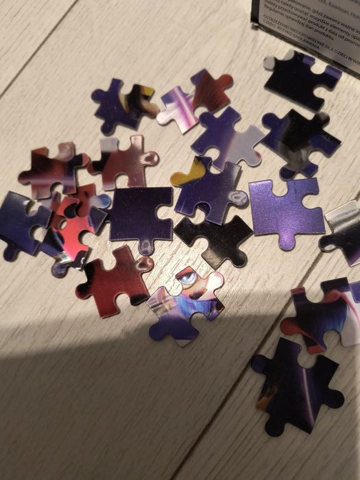 Puzzle 3D Biedronka i Czarny kot