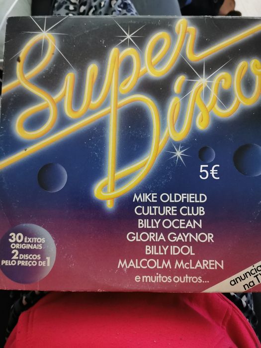 Variados discos de vinyl