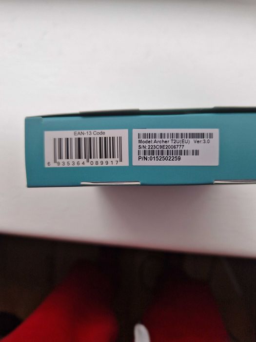 TP-Link Archer T2U dwupasmowa, bezprzewodowa karta sieciowa USB AC600