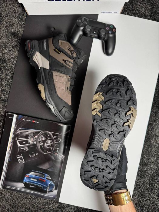 Чоловічі кросівки саломон Salomon X Ultra 4 Mid Fur Black Brown 41-46