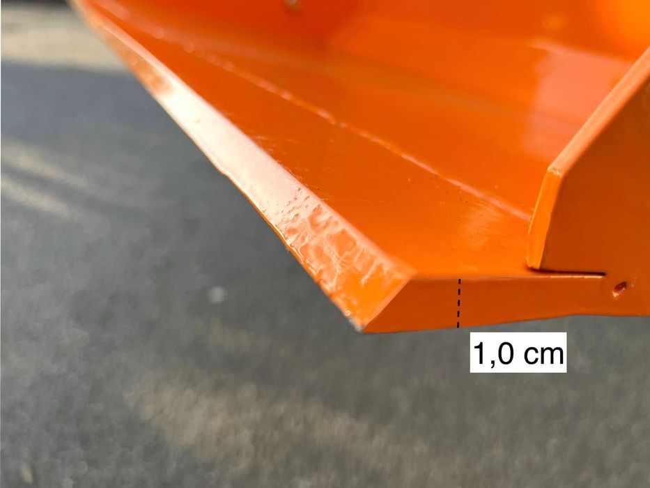 Caixa de Carga Basculante 1.40m BUCKET-140 - Aço Hardox - ENVIO GRÁTIS