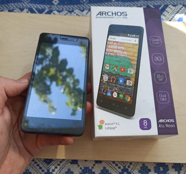 Мобільний телефон Archos 45b Neon Black