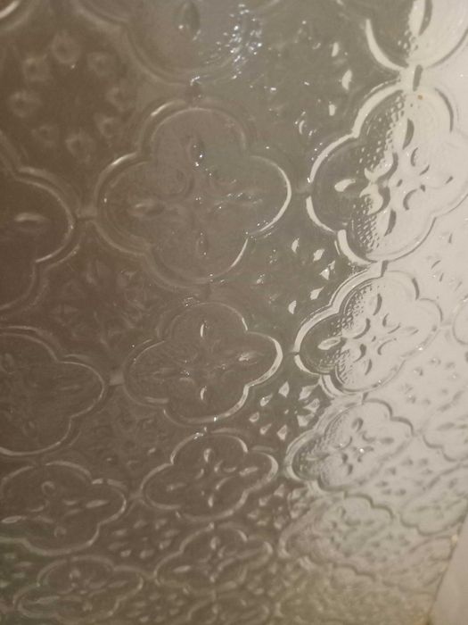 стекло,  рифленое, для двери, 57,3 х 1,35