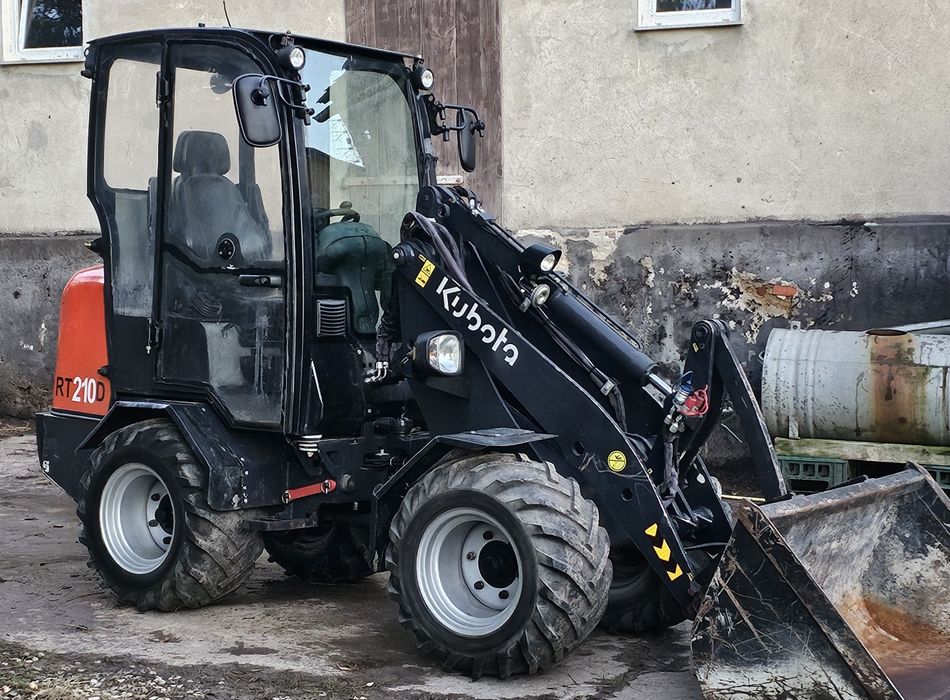 Weidemann Kubota RT210D nie giant  schaffer miniładowarka ładowarka