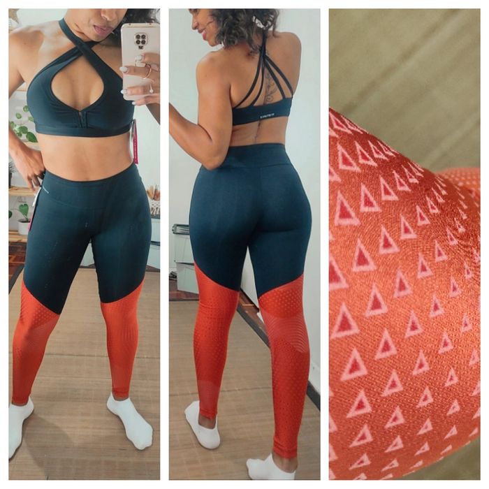 Leggings alta compressão romance