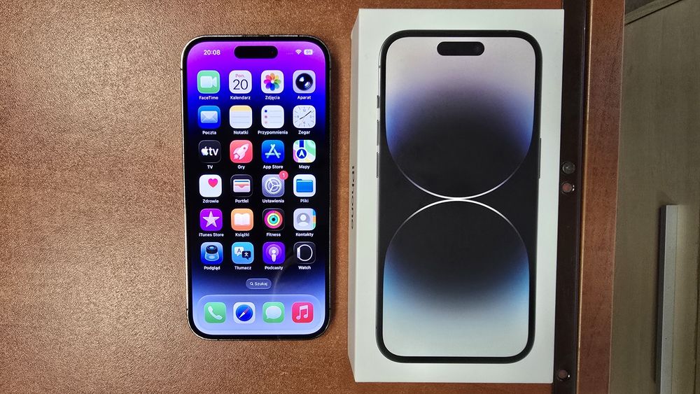 iPhone 14 Pro 128GB czarny, stan db