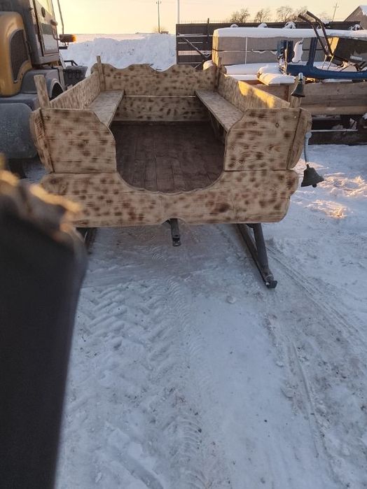 Sanie konne i na ciagnik