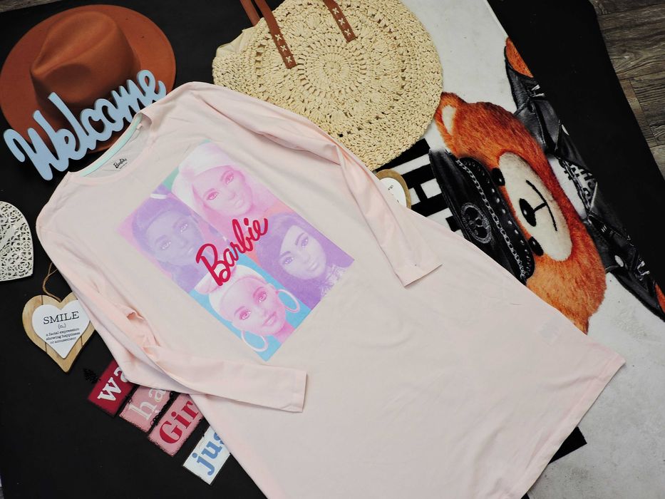 Esmara Nowa Koszula  nocna bawełniana Barbie L