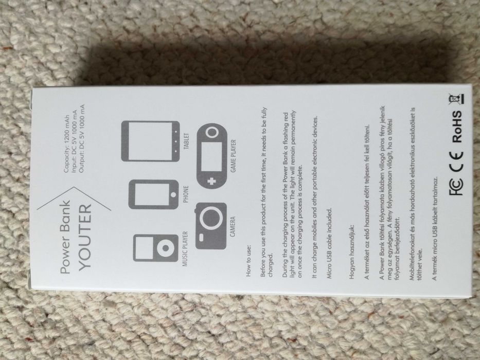 Power Bank 1200mAh