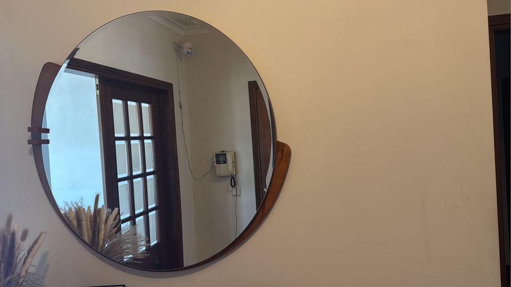 Movel de entrada com espelho