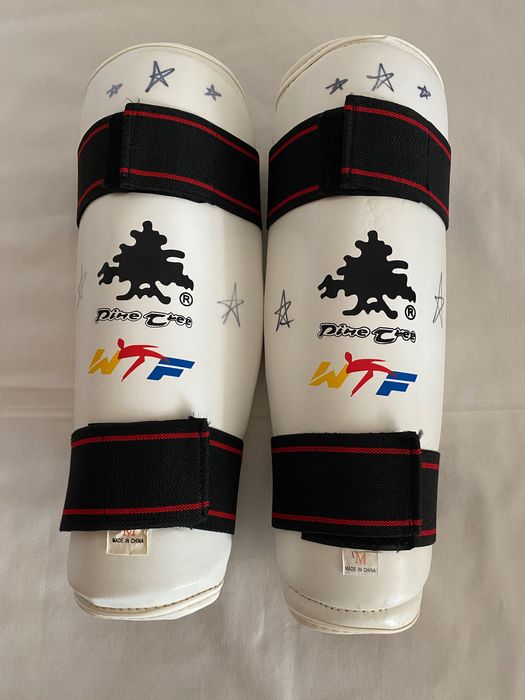 Caneleira proteção taekwondo - como nova