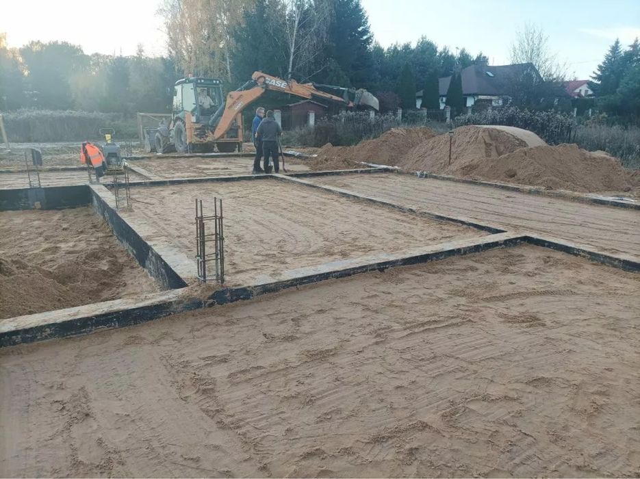 Kompleksowe roboty ziemne minikoparka 3t koparka wywrotka wykopy usług