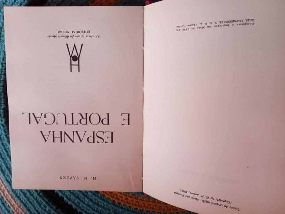 H. N. Savory - Espanha e Portugal