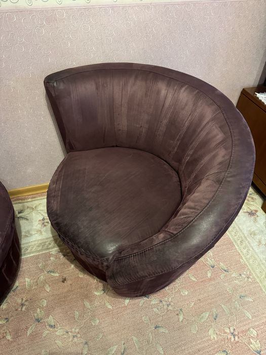 Fotele obracane sztuk 2