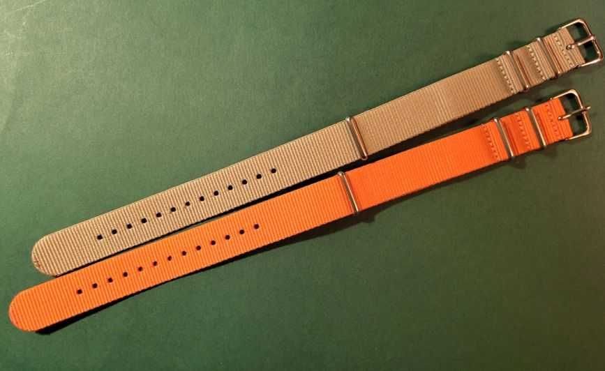 4 fabrycznie nowe paski do zegarka "nato/zulu" 18 mm! Tanio!