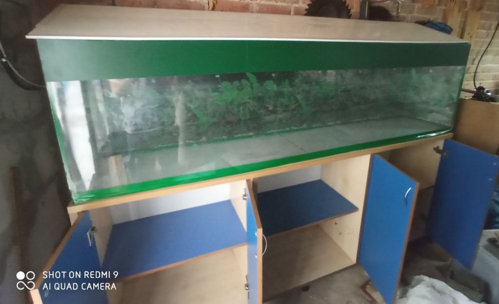 Акваріум/тераріум 400л з тумбочкою