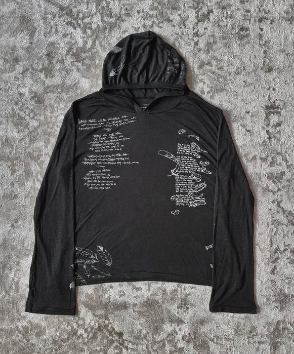 Number (N)ine “Birds” hoodie | number nine shield n9 opium archive y2k