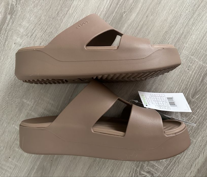 Klapki crocs na platformie 41/42