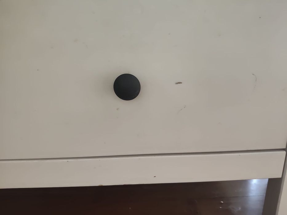 Móvel TV IKEA HEMNES (Branco/Madeira) - 148x47x57 cm