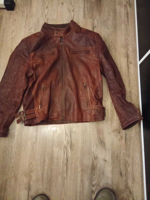 Męska kurtka skórzana