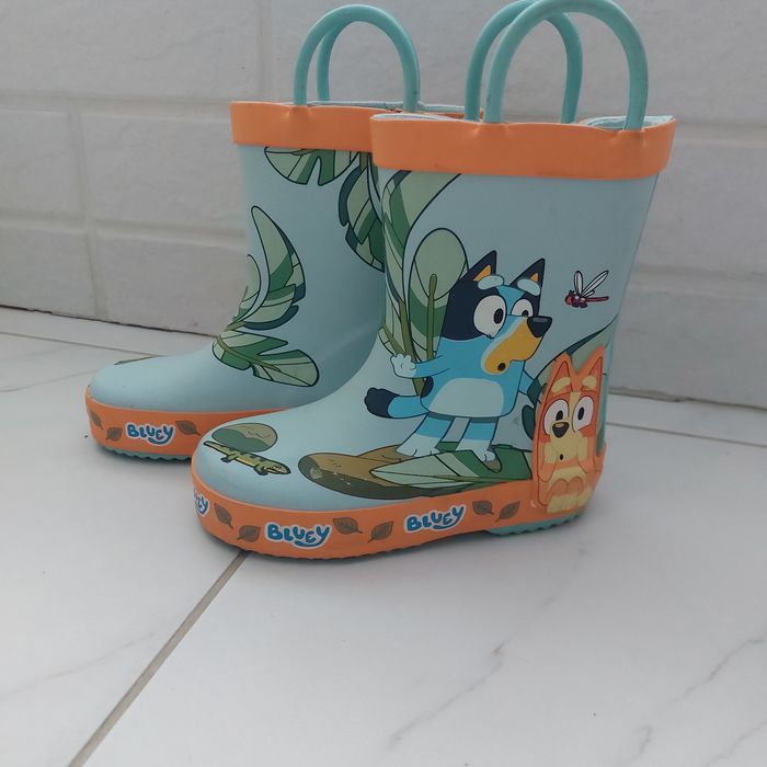 Диьячі гумові чобітки для хлопчика 23 розмір