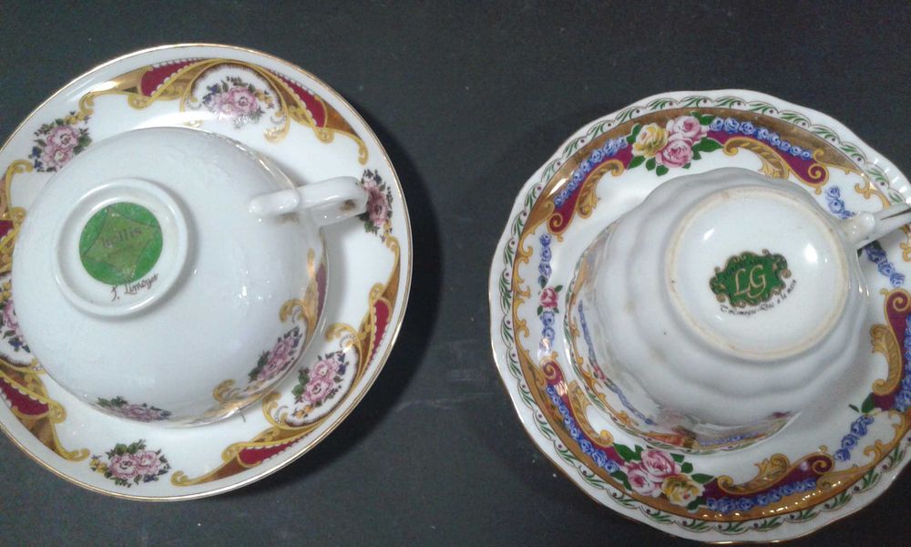 Lote 4 - Chávenas de coleção