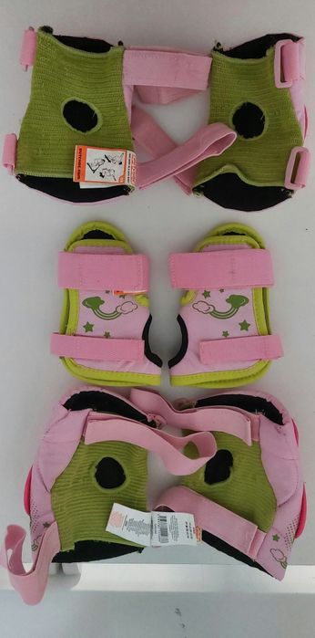 OXELO Capacete de proteção para crianças e proteção para corpo