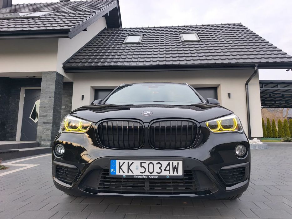 BMW X1 sdrive,head-up,łopatki,bardzo ładny egzemplarz,duża navi