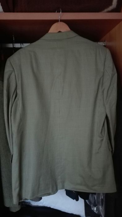 Blazer homem xadrez verde