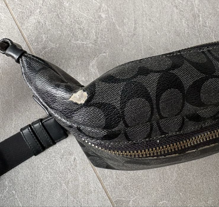 Бананка crossbody Coach мужская оригинал бу