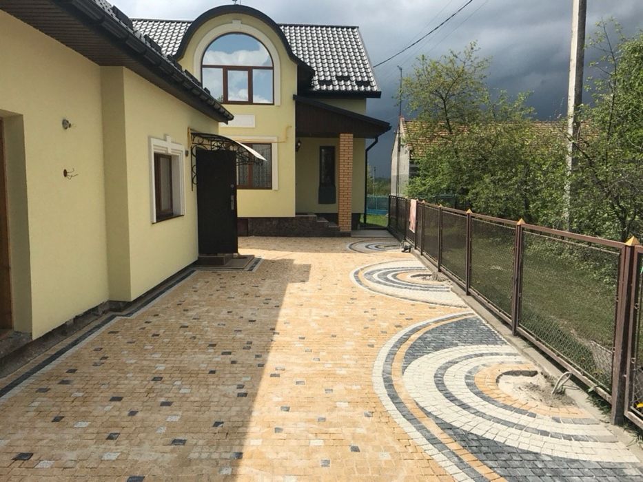 Укладка бруківки