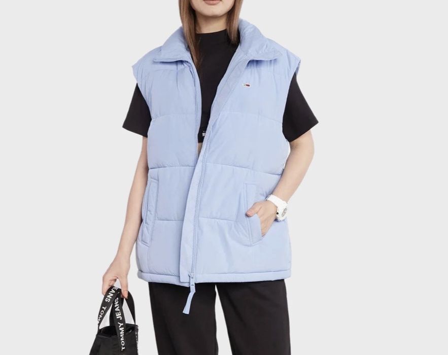 Жилетка Tommy Hilfiger женская голубая
