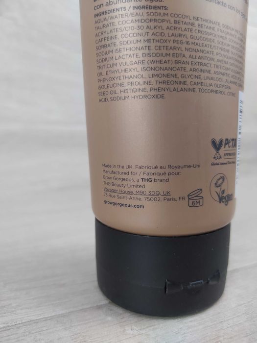Grow Gorgeous Curl Shampoo Wegański Szampon do loków 250 ml