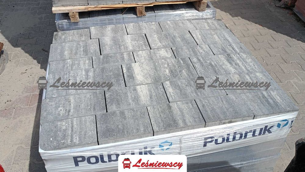 Kostka brukowa na podjazd Polbruk-IDEO kolor Nerino 6cm-trasnsport HDS