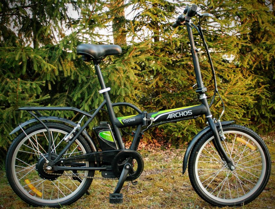 WySyŁkA ROWER ELEKTRYCZNY SKŁADAK Archos Cyclee jak NOWY składany e ...